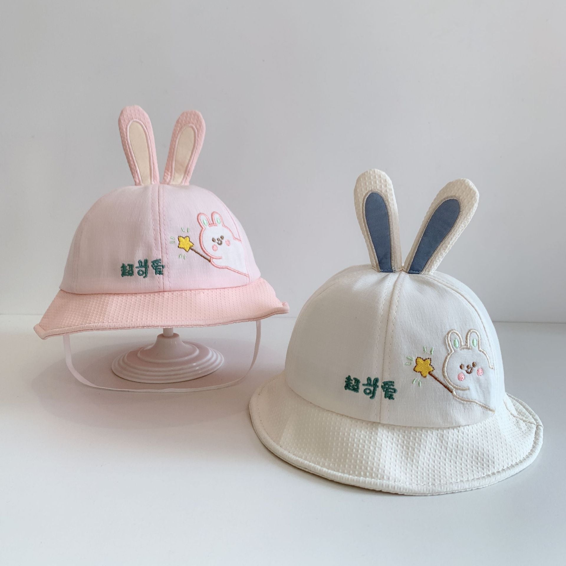 Wholesale Cotton Cute Drawstring Adjustable Children's Fisherman Hat