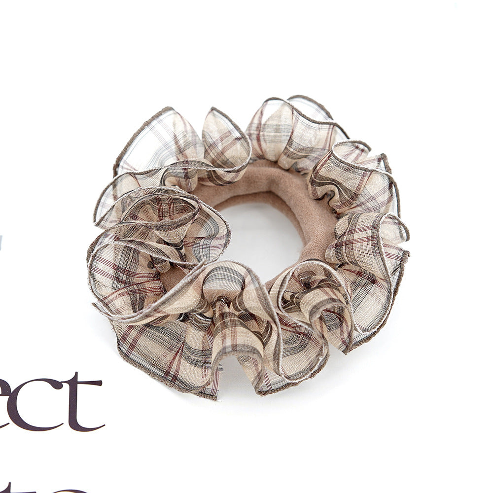 Wholesale Lace Elastic Band Nylon Hair Scrunchies