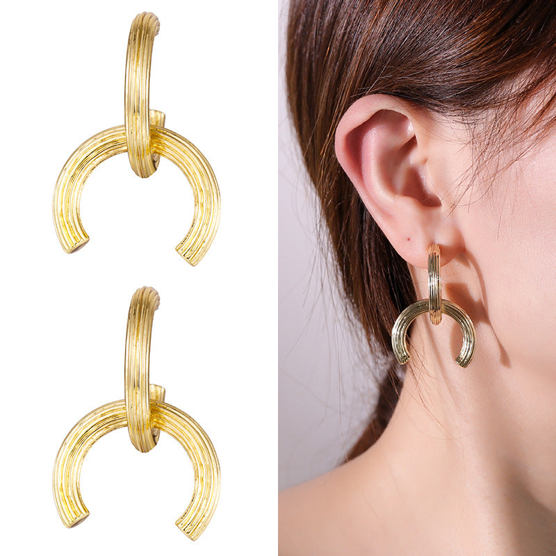 Pendientes De Aleación De Grano De Metal al por mayor