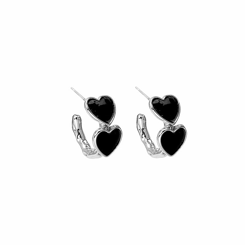Wholesale Vintage Heart Alloy Earrings
