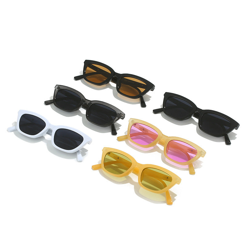 Wholesale PC Small Frame Retro Cat Eye Sunglasses