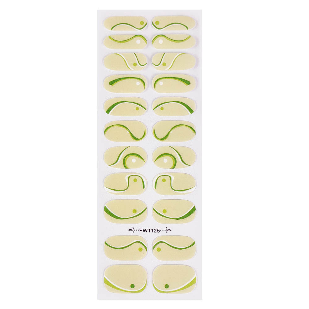 Wholesale Plastic Heart Nail Art Stickers