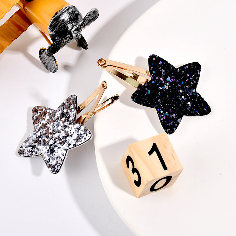 Wholesale Star Metal Hair Clips