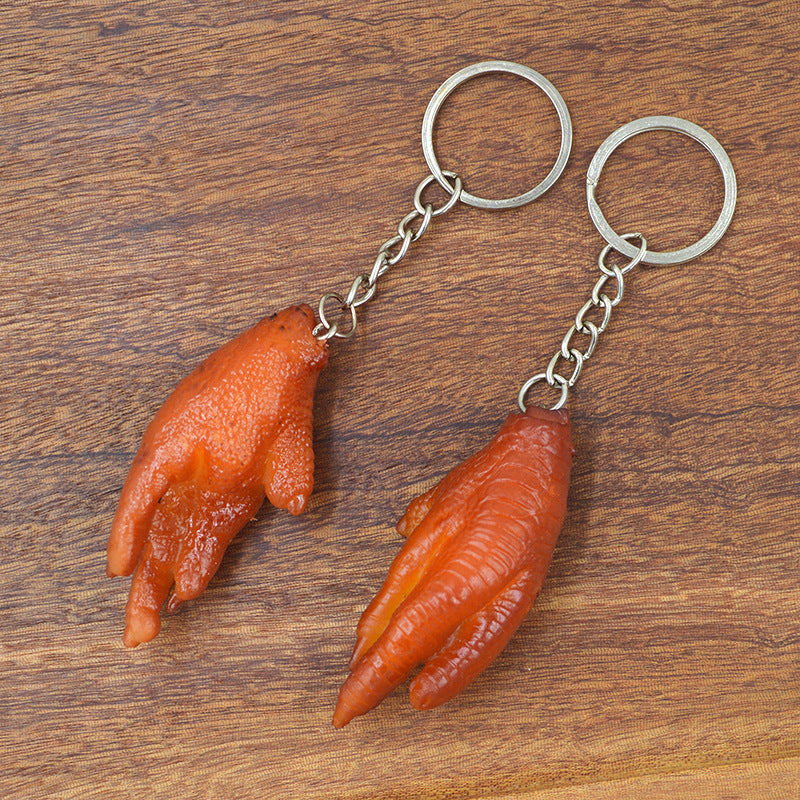 Wholesale Silicone Imitation Food Creative Key Chain