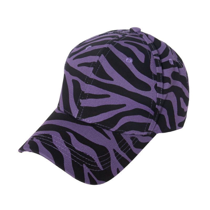 Wholesale Polyester Cow Pattern Baseball Cap