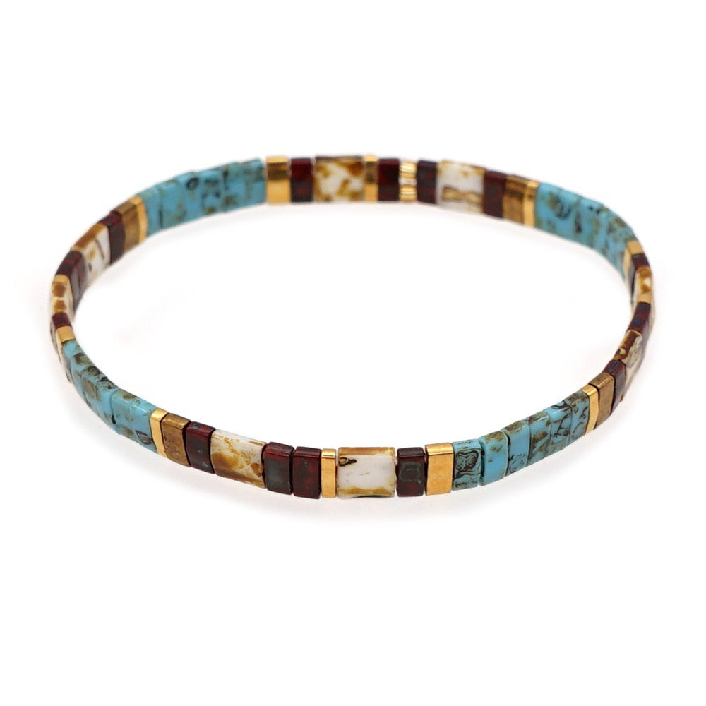 Wholesale Bohemian Ethnic Glass Bracelet