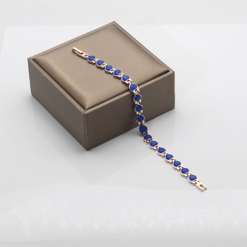 Pulsera De Imán De Corazón De Ópalo Natural al por mayor