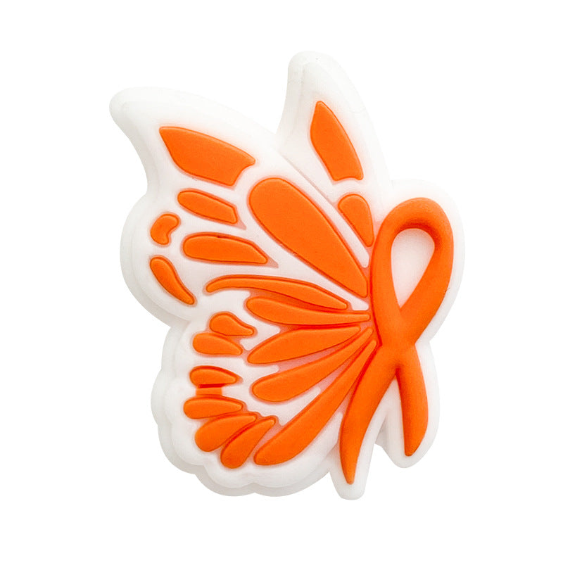 Wholesale 10PCS Silicone Bow Focal beads