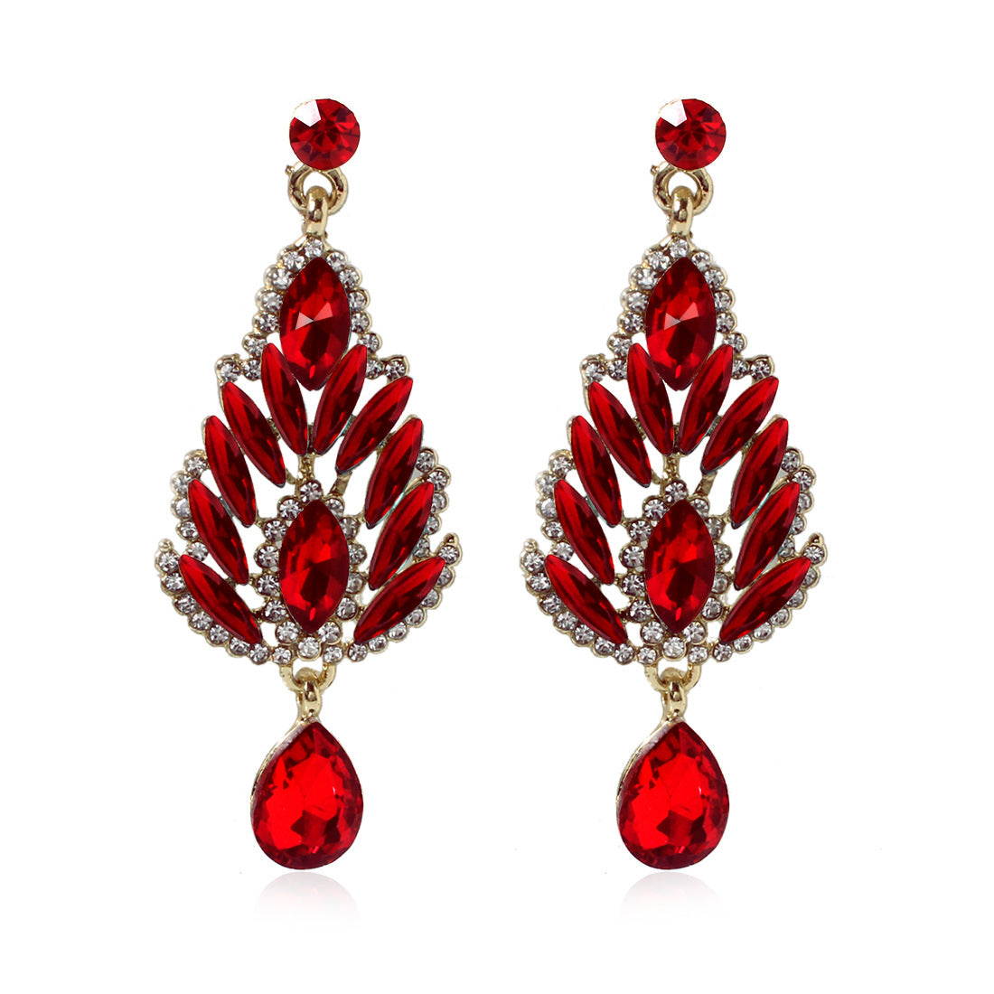 Wholesale Crystal Alloy Earrings