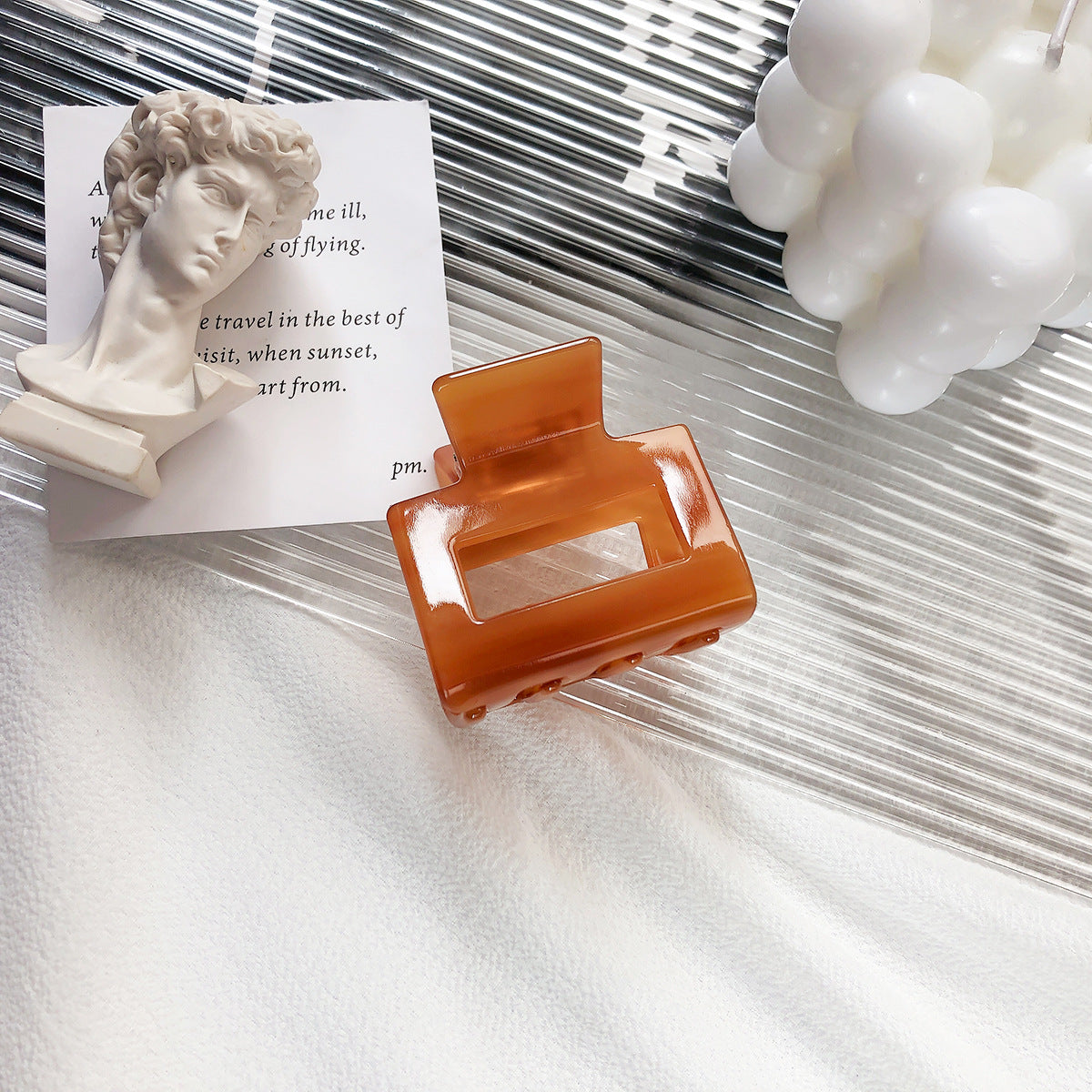 Wholesale Vintage Tortoiseshell Acetate Horsetail Hair Clips