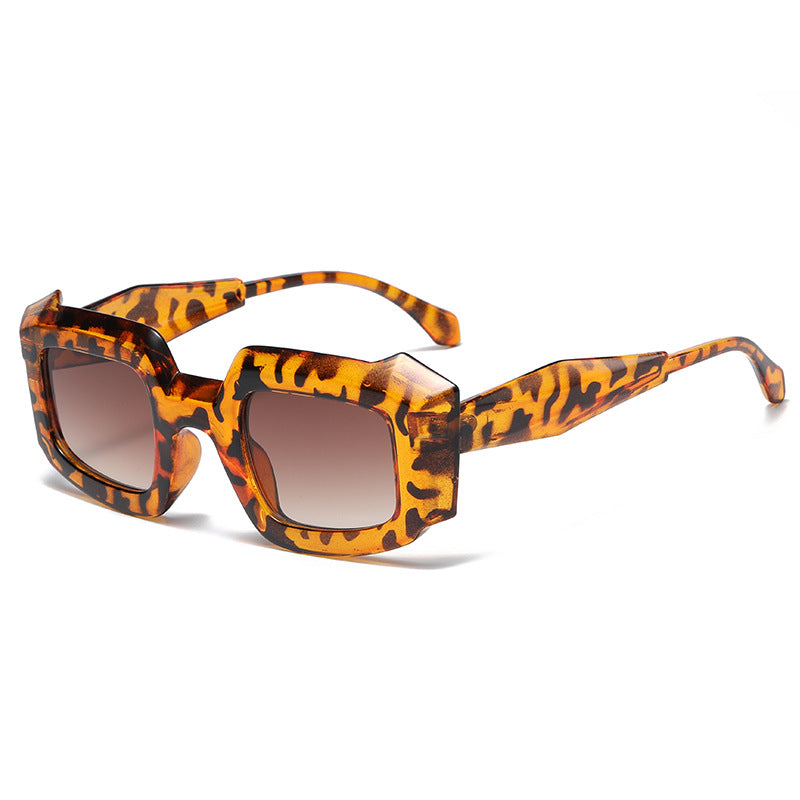 Wholesale PC Men and Women's Same Type of Scientific Polygon Eye Protection Sunglasses