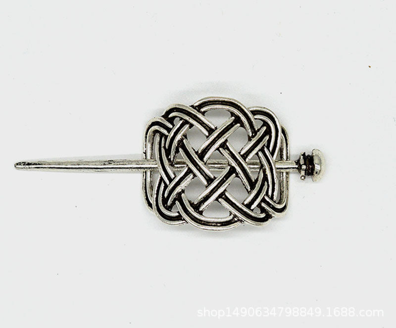 Wholesale Vintage Viking Hairpins Alloy Hair Clips