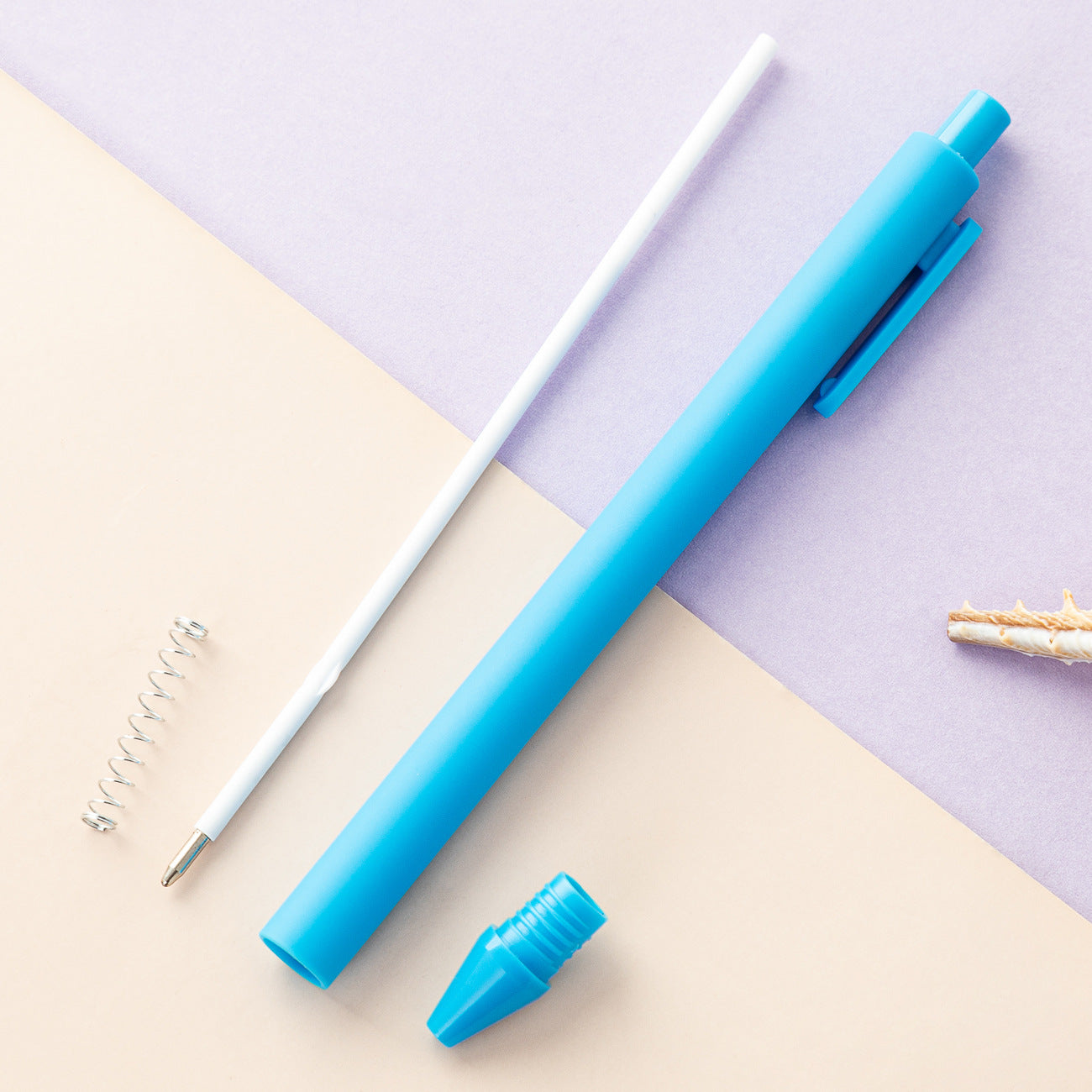 Bolígrafo de macarrón de plástico al por mayor