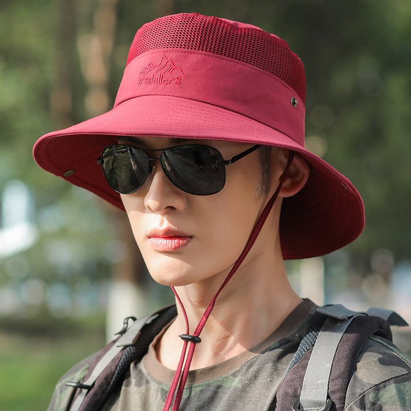 Wholesale Cotton Polyester Foldable Mesh Breathable Bucket Hat