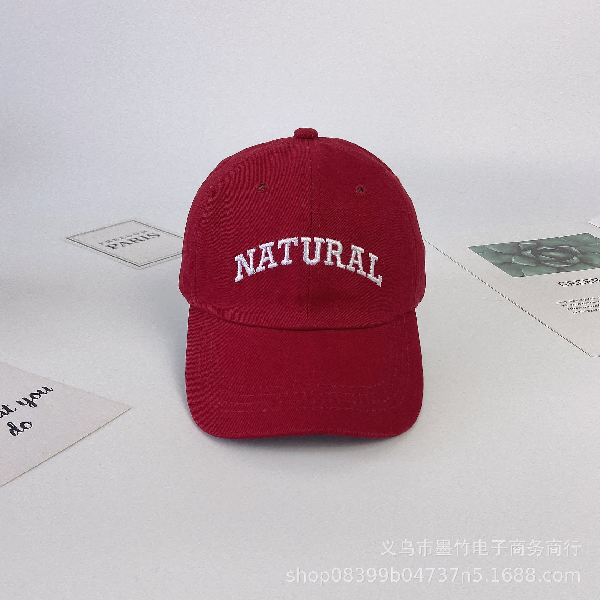 Wholesale Letter Embroidery Cotton Baseball Cap