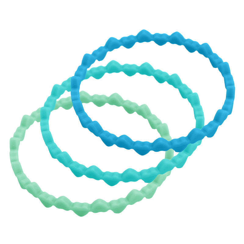 Wholesale Love Small Parent-child Set Silicone Bracelet