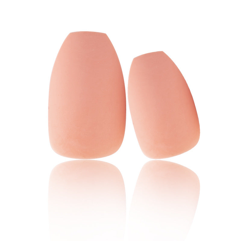 Wholesale Matte Full Sticker Solid Color Plastic Nail Stickers