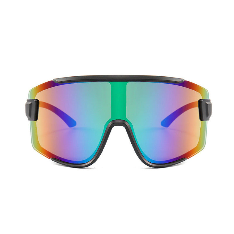 Wholesale Big Frame Colorful Riding Men's and Women's Same Sunglasses