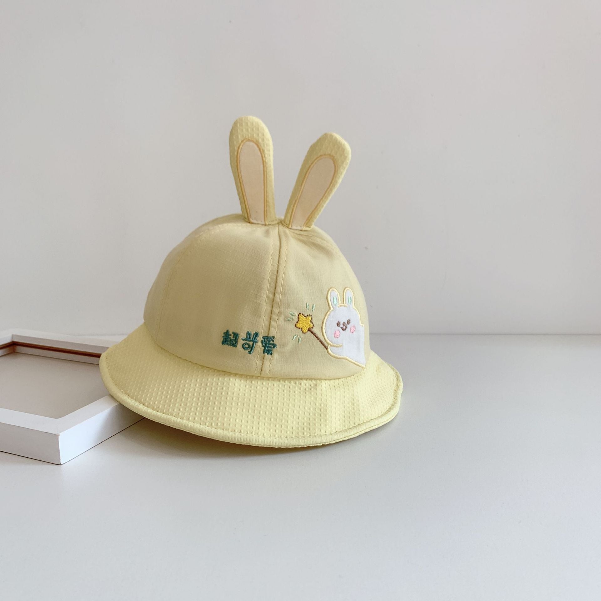 Wholesale Cotton Cute Drawstring Adjustable Children's Fisherman Hat