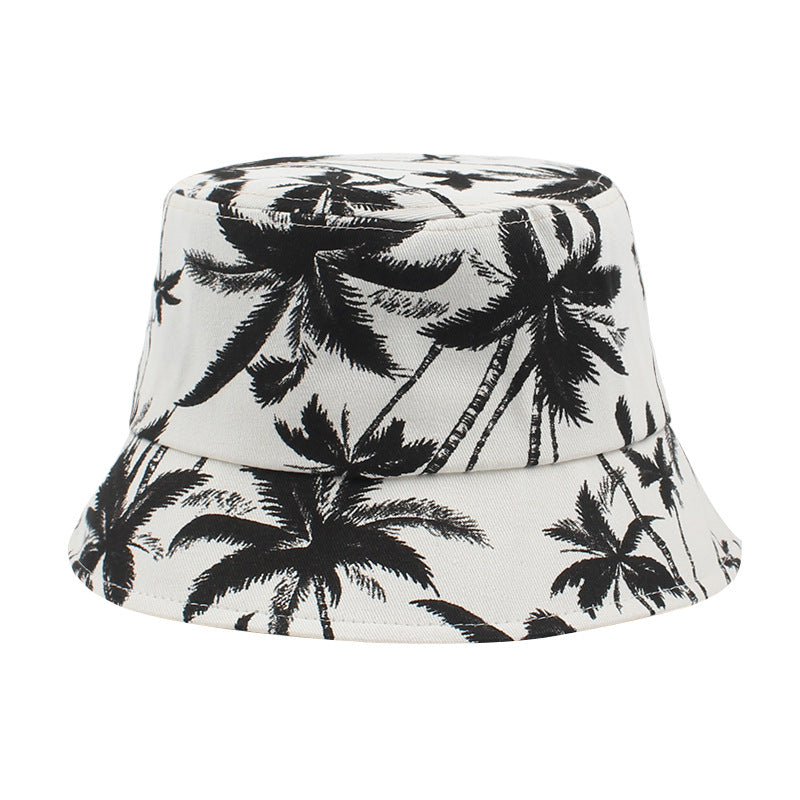 Wholesale Cotton Coconut Print Bucket Hat