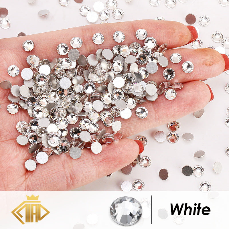 Wholesale 2.0×2.1MM 1440pcs/Pack of Water Glass Manicure Rhinestone DIY Jewelry Accessories