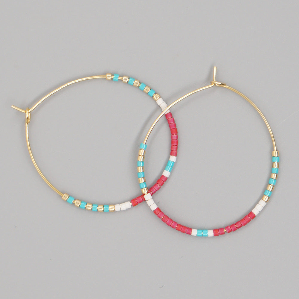 Wholesale Ethnic Rice Beads Earrings