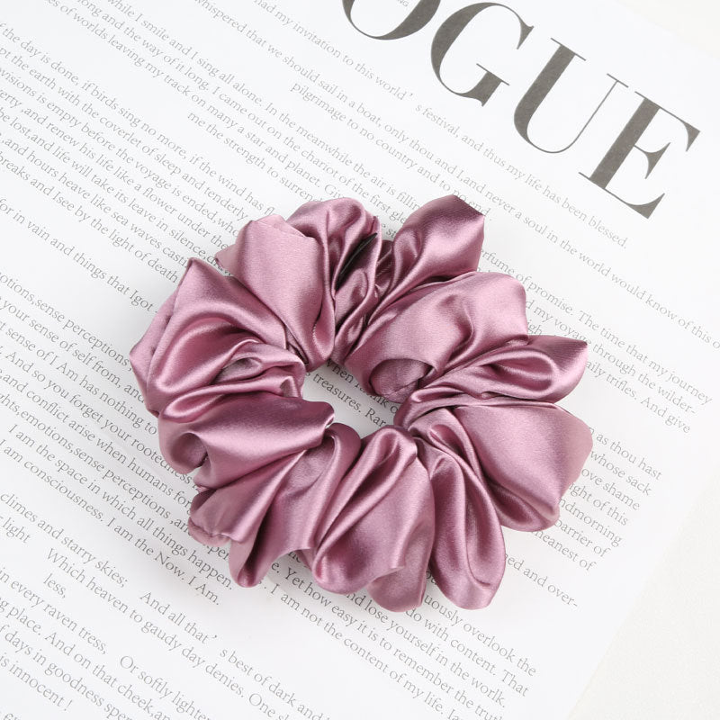 Gomas Para El Cabello Con Volantes De Terciopelo Grande Vintage al por mayor