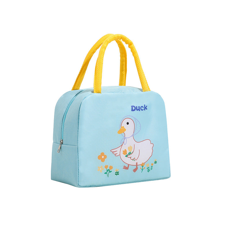 Wholesale Oxford Cloth Aluminum Film Kids Lunch Bento Bag