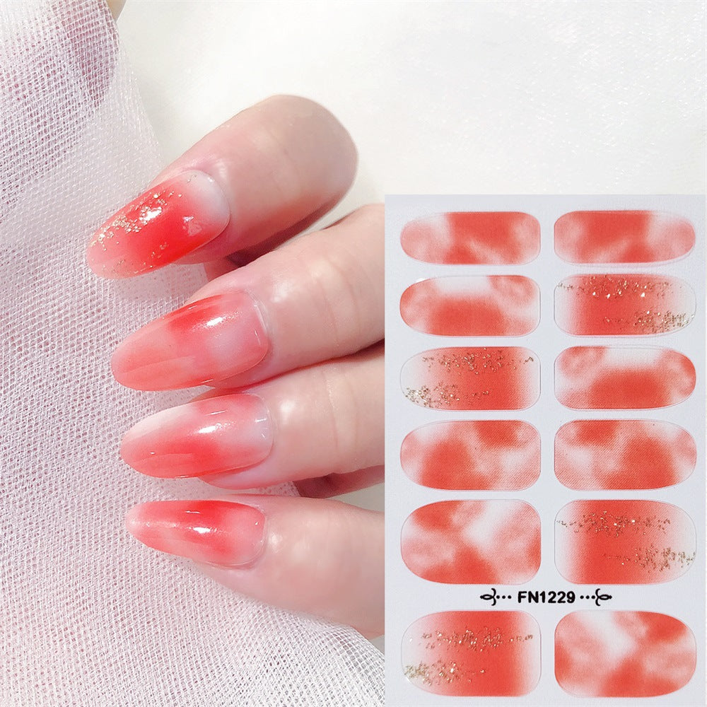 Wholesale Plastic Removable Nail Stickers
