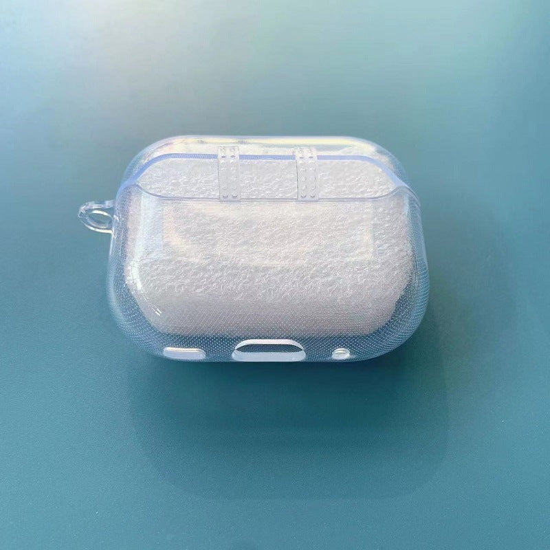 Venta al por mayor Caja transparente del auricular de TPU