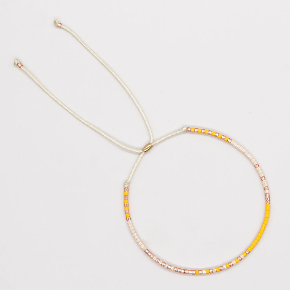 Wholesale Colorful Beads Glass Bracelet