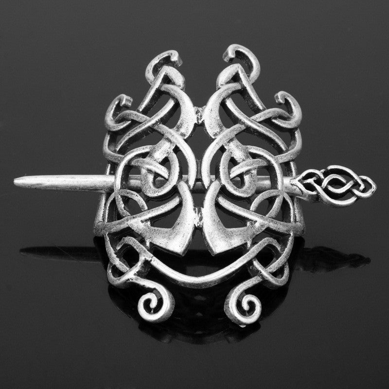 Wholesale Nordic Mythology Alloy Retro Hollow Out Hairpins