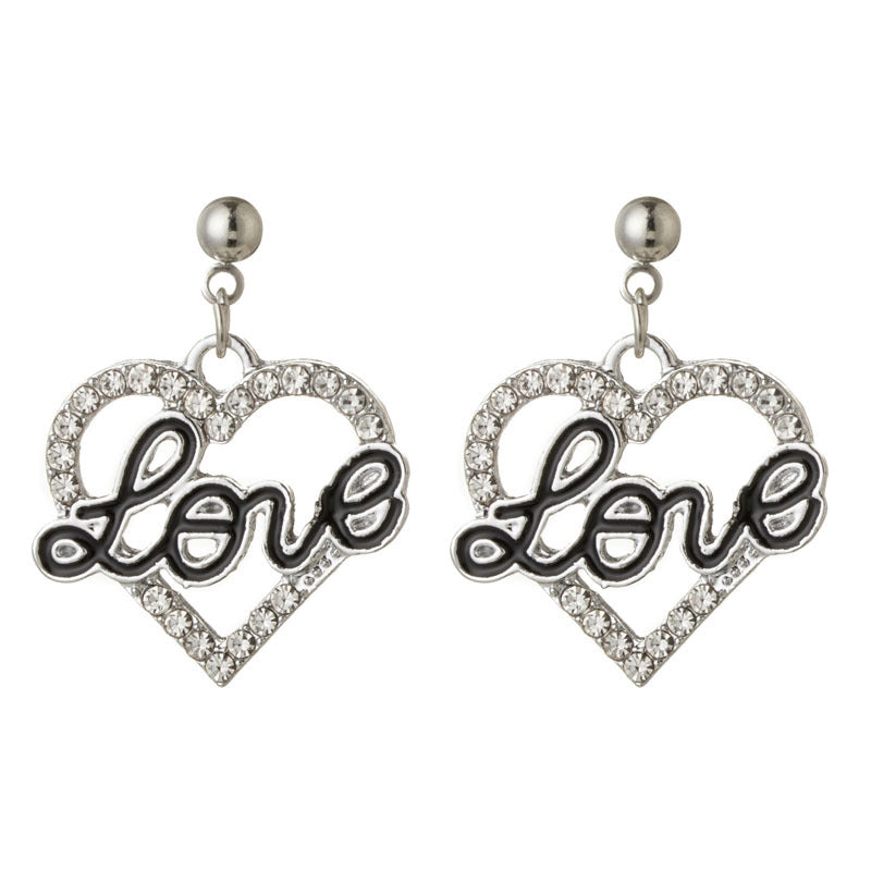 Wholesale Love Heart Pendants Alloy Necklaces