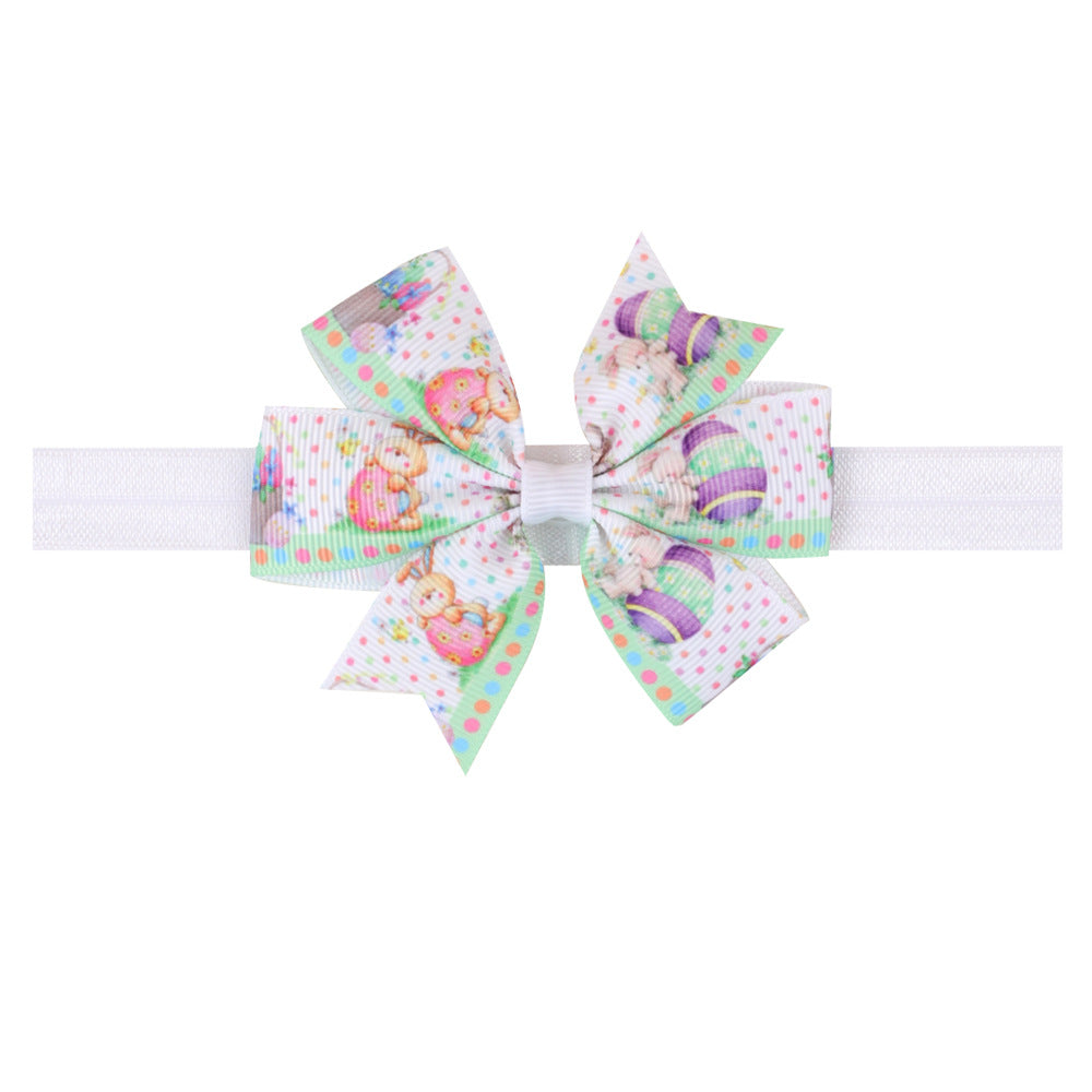 Gomas Para El Pelo De Tela Con Arcos De Pascua al por mayor