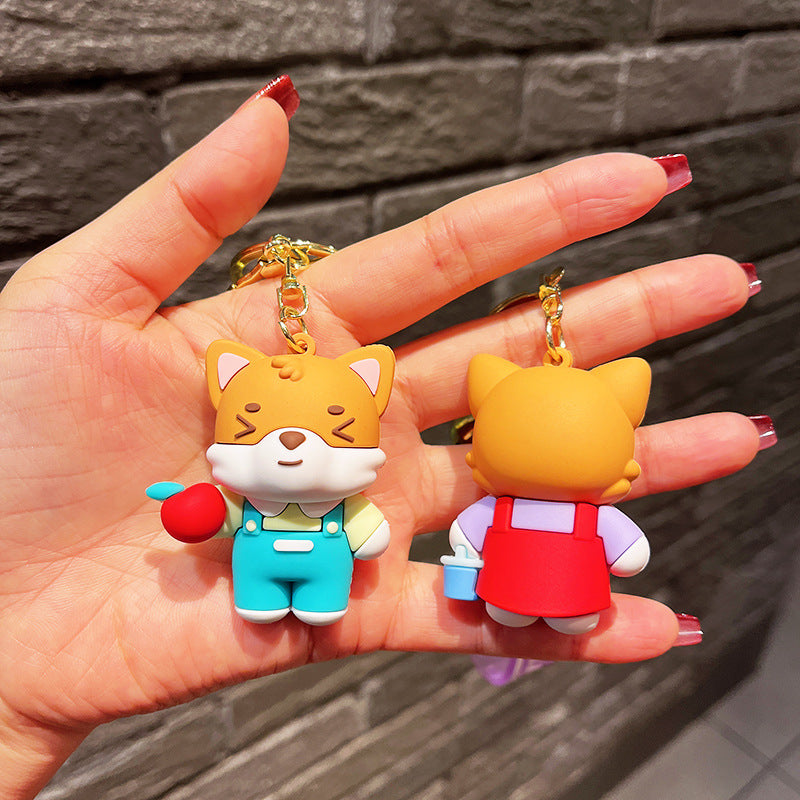 Wholesale Silicone Chaigou Creative Key Chain