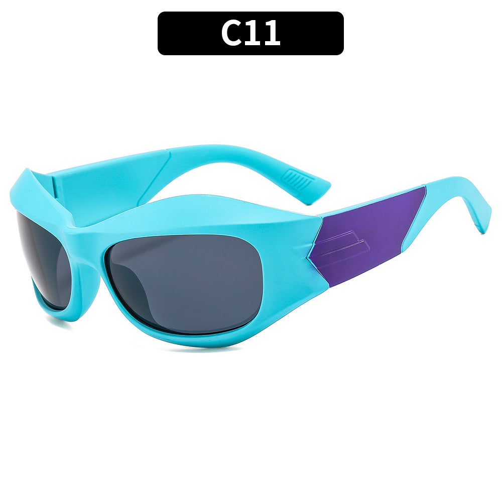 Wholesale PC Futuristic Hip Hop Babes Sunglasses