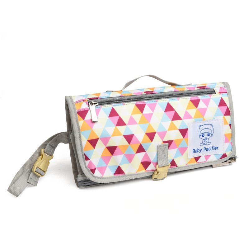 Bolsa de almacenamiento de pañales plegable impermeable de poliéster al por mayor