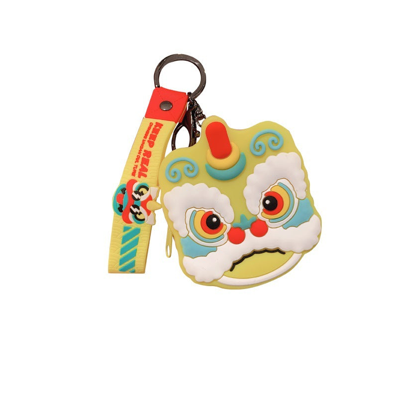 Wholesale Silicone Xingshi Zero Wallet Pendant Creative Key Chain