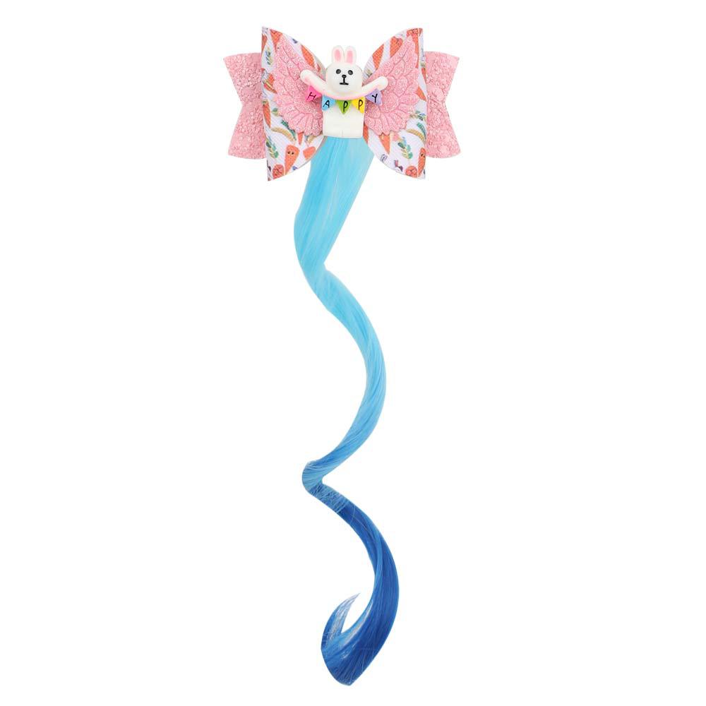 Wholesale Easter Eggs Cloth Hair Clips