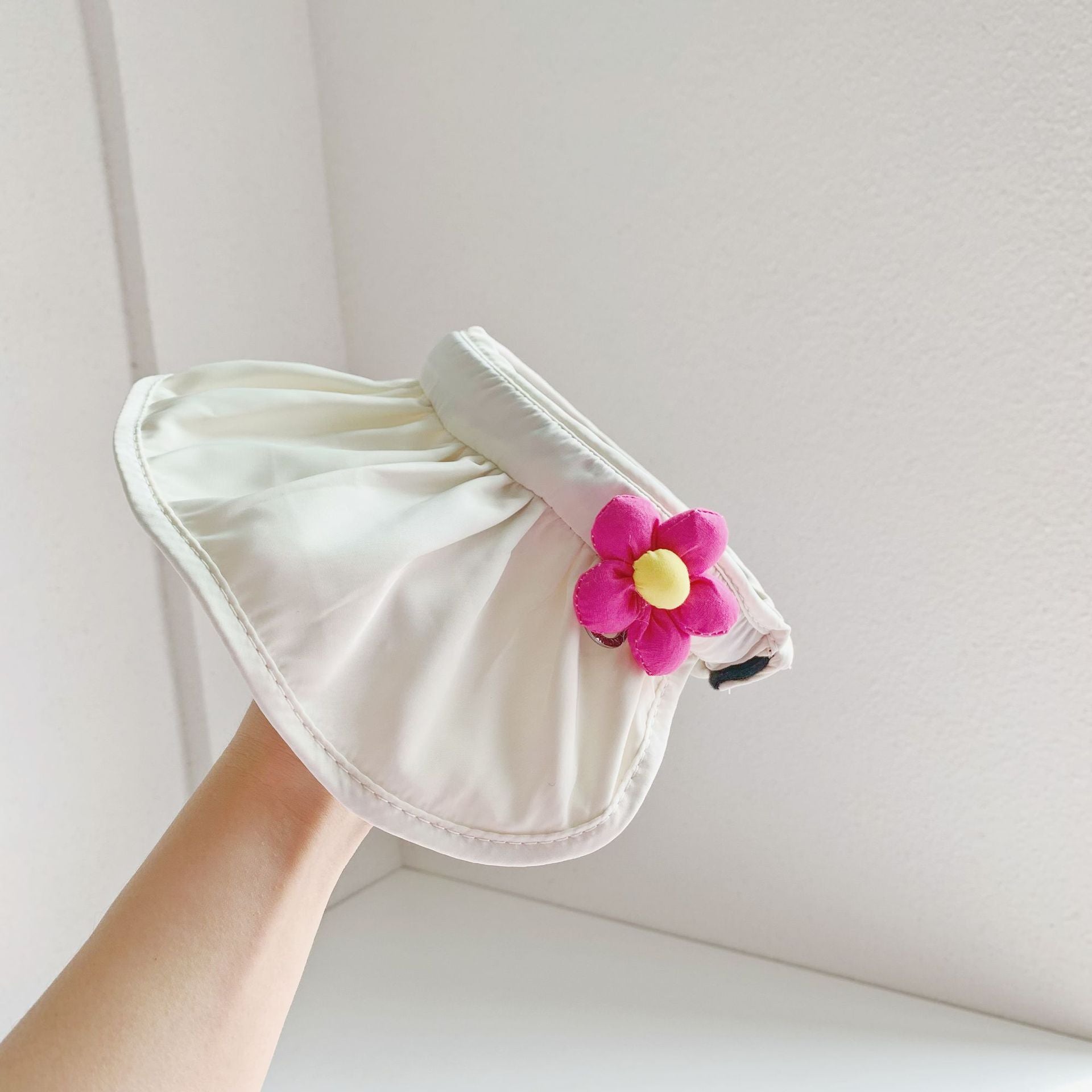 Sombrero De La Gorrita Tejida De Los Niños De La Flor De Algodón al por mayor