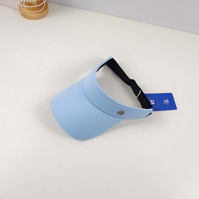 Wholesale Cotton Sunscreen Ice Silk Sunshade Empty Hat