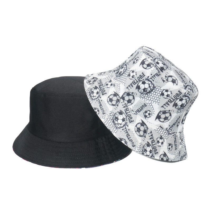 Sombrero de cubo de poliéster de impresión de fútbol de unión al por mayor Jack