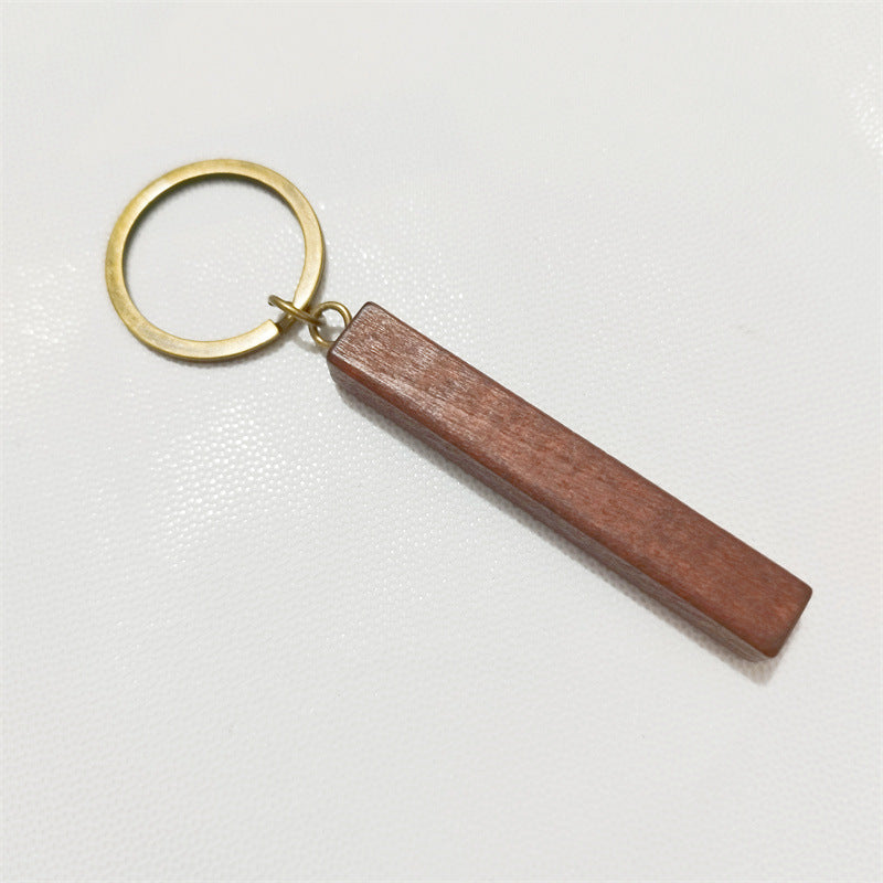 Wholesale Beech Blank Key Chains