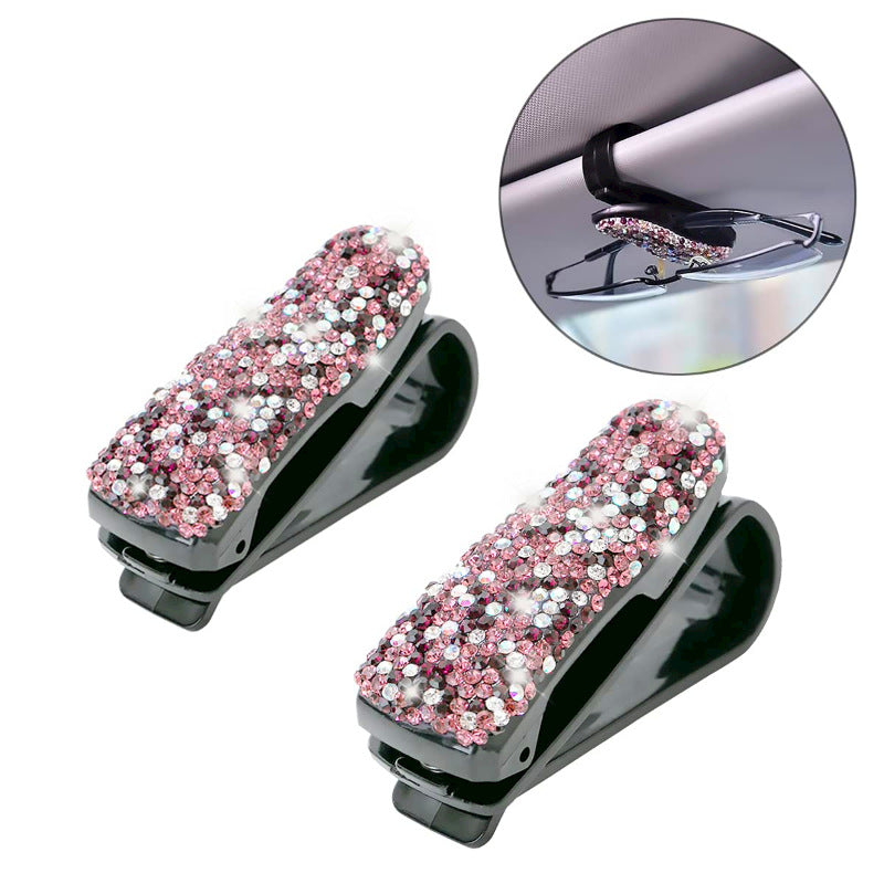 Venta al por mayor Tenedor de las gafas de sol del diamante de la visera