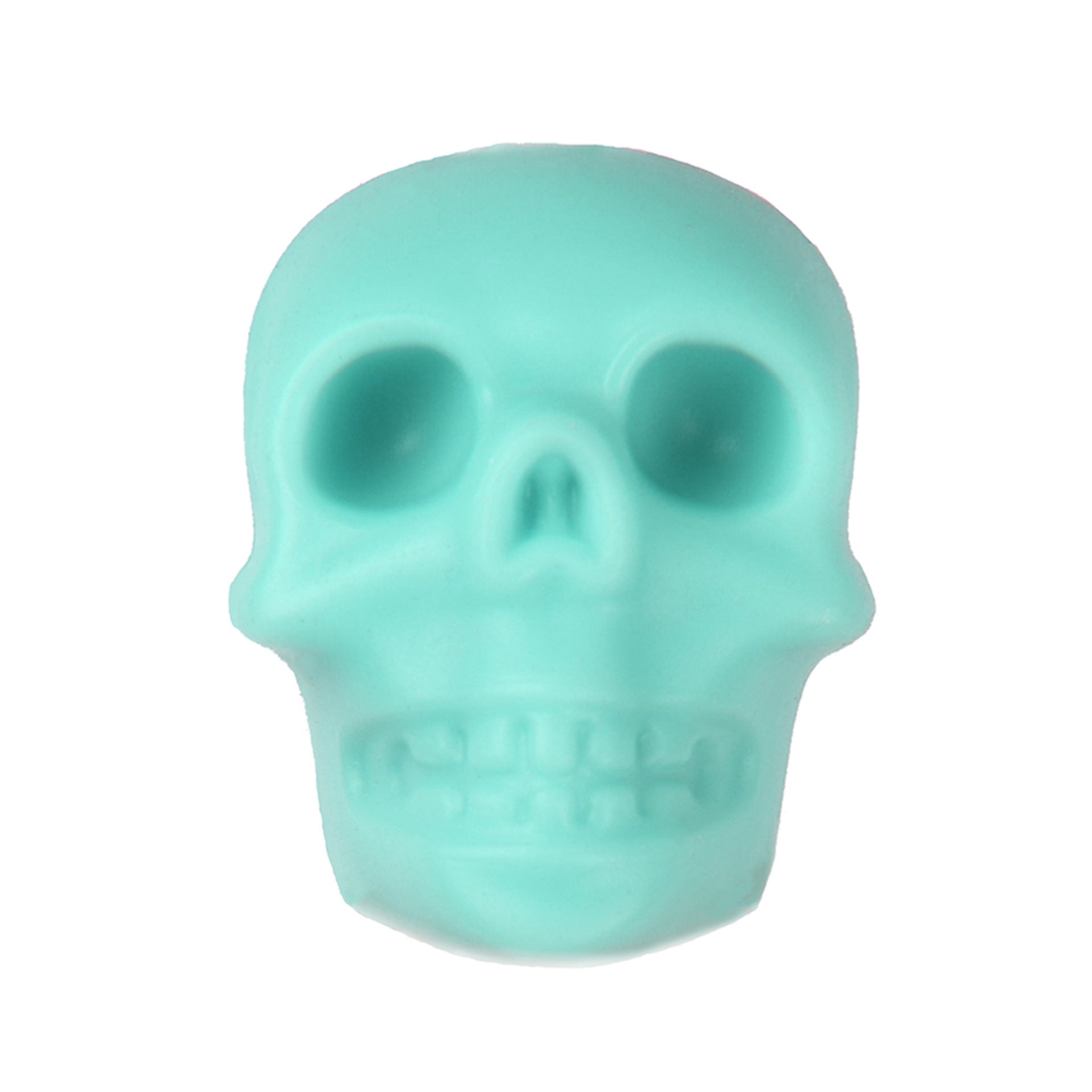 Venta al por mayor 21×20×15MM Cuentas de silicona de calavera DIY 10pcs