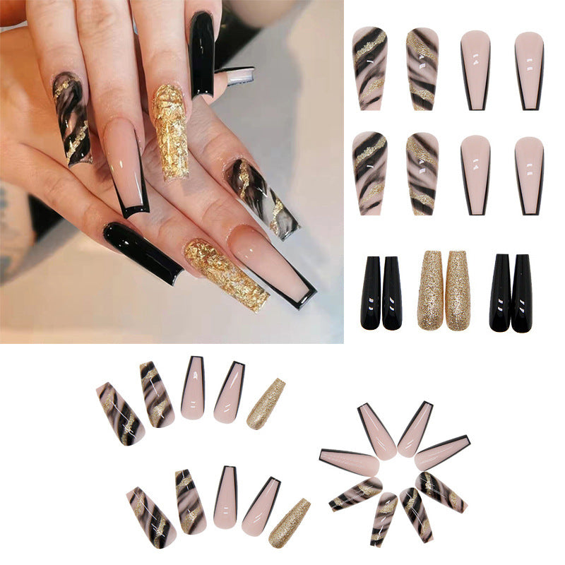 Venta al por mayor Armadura portátil de oro negro brillante de plástico