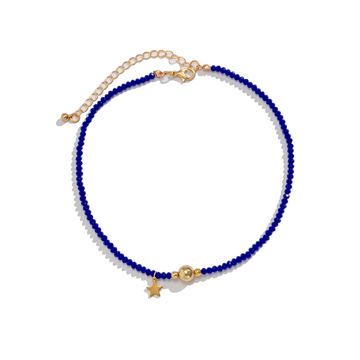 Wholesale Crystal Star Resin Necklace