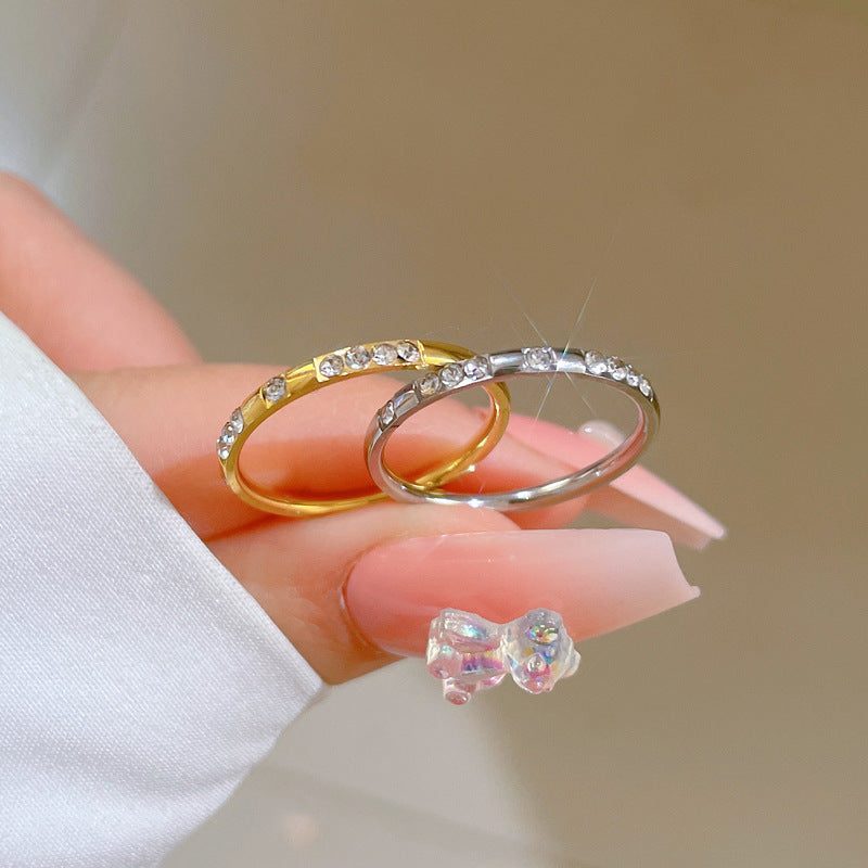 Wholesale Titanium Steel Cold Wind Rings