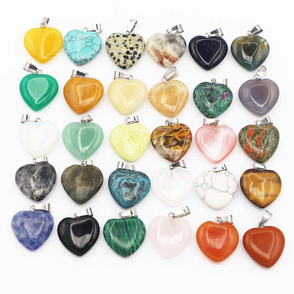 Wholesale 20MM Heart Crystal Beads