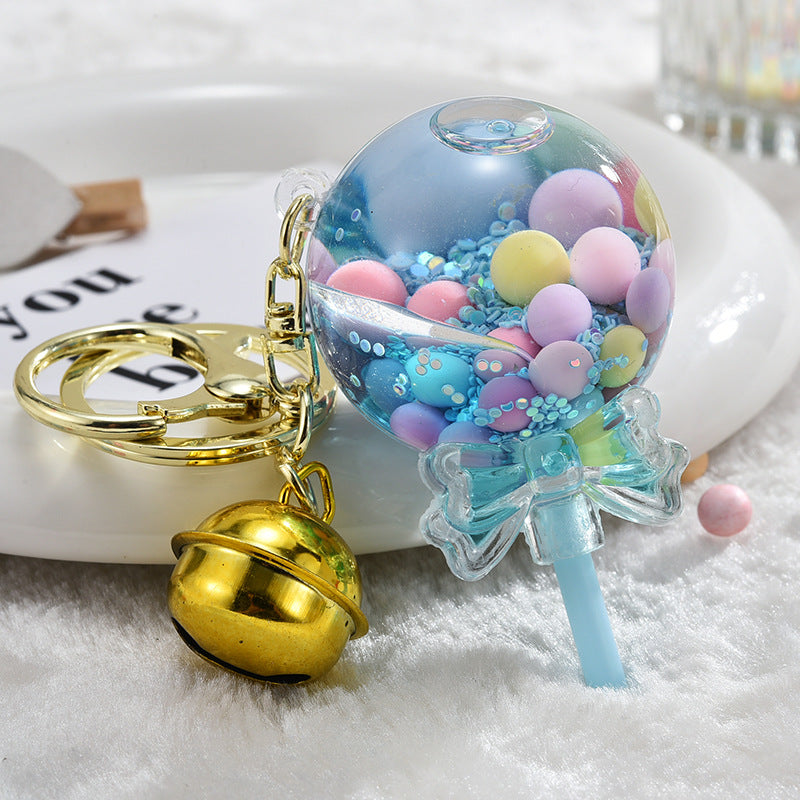 Wholesale Acrylic Oiled Lollipop Creative Key Chain